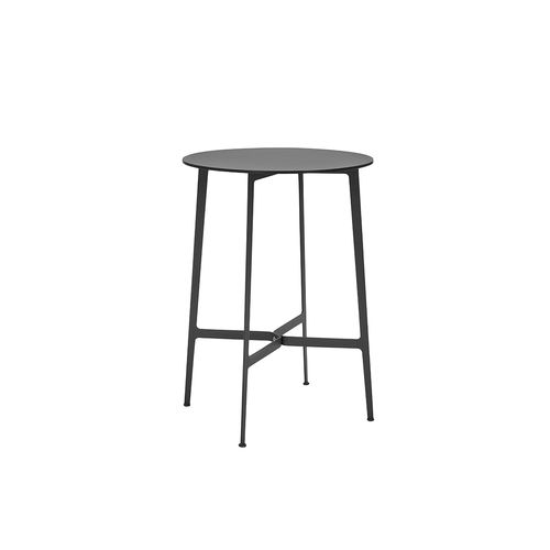 Table mange-debout contemporaine - EILEEN - SP01 design - en HPL / en marbre / avec piètement en acier inoxydable