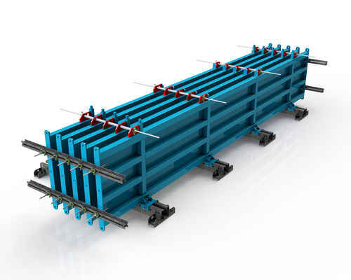 Coffrage modulaire - METAPREF - Jean Four Eurobress - en acier / pour poteau / pour poutre