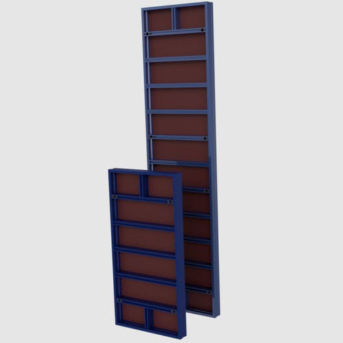 Coffrage modulaire - MODACIER	 - Jean Four Eurobress - cadre / en acier / en plastique