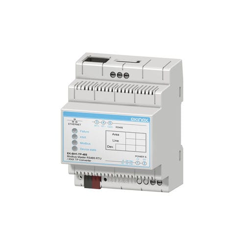 Module d'interface passerelle - EK-BH1-TP-485 - ekinex® - sur rail DIN / KNX / RS485