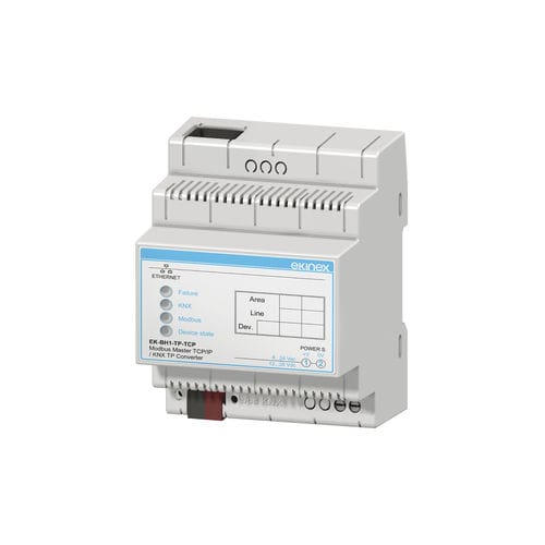 Module d'interface passerelle - EK-BH1-TP-TCP - ekinex® - sur rail DIN / KNX / Ethernet