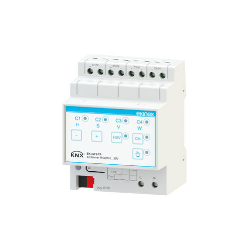 Variateur de lumière sur rail DIN - EK-GF1-TP - ekinex® - KNX