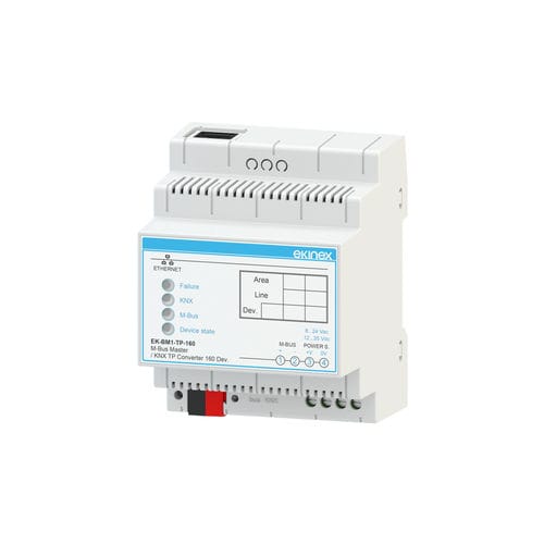 Module d'interface passerelle - EK-BM1-TP-20 - ekinex® - sur rail DIN / KNX