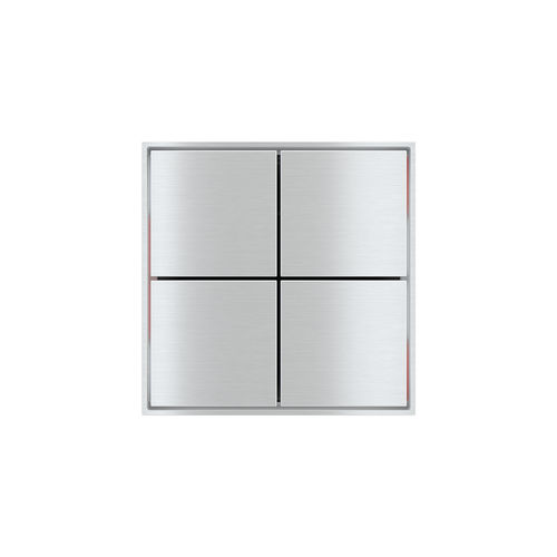 Interrupteur pour installation domotique - EK-ED2-TP - ekinex® - pour volet roulant / bouton poussoir / en saillie