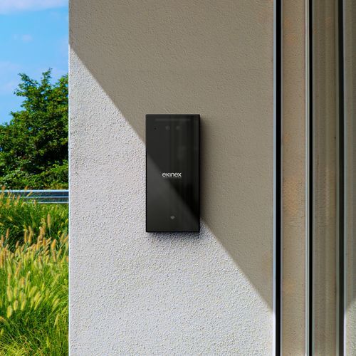 Visiophone blanc - Dico - ekinex® - noir / gris / en laiton