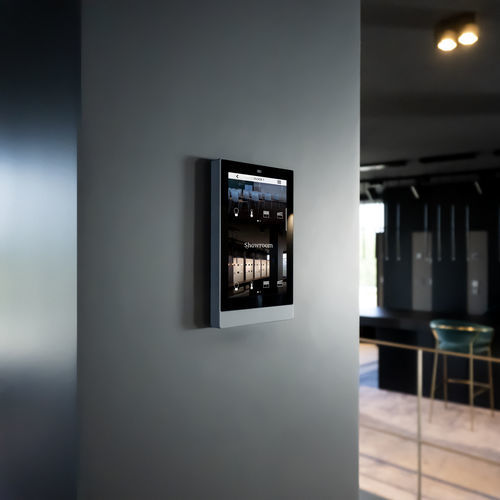 Écran tactile pour système multimédia - Delégo Panel - ekinex® - de supervision / à encastrer / mural