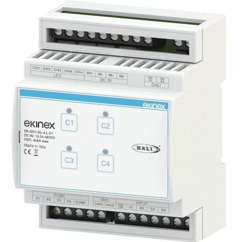 Module de variateur d'éclairage - EK-GD1-DL-4-L-01 - ekinex®