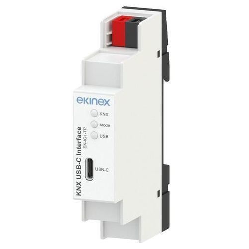 Module d'interface passerelle - EK-IG1-TP - ekinex® - sur rail DIN / KNX / USB