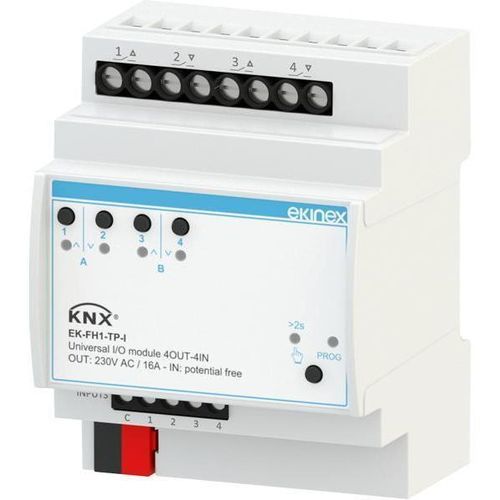 Module E/S KNX - EK-FH1-TP-I - ekinex®