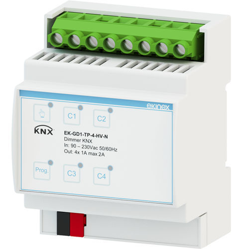 Module de variateur d'éclairage - EK-GD1-TP-4-HV-N - ekinex®