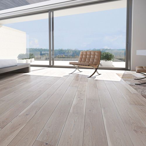 Parquet contrecollé - TOUCH - Barlinek - en chêne / brossé / mat
