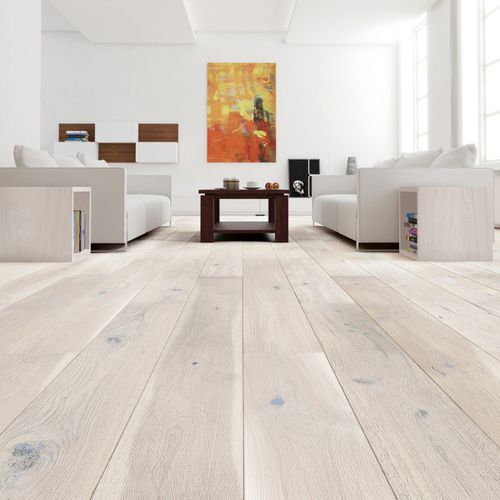 Parquet contrecollé - GENTLE - Barlinek - en chêne / brossé / mat