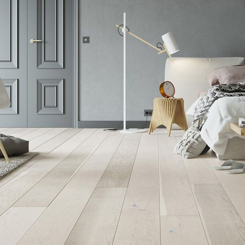 Parquet contrecollé - CAPPUCCINO GRANDE - Barlinek - en chêne / brossé / mat