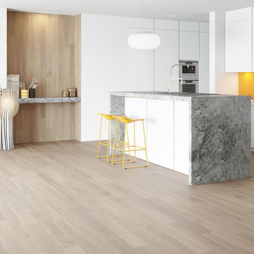 Parquet contrecollé - COCONUT PICCOLO - Barlinek - en chêne / en huile naturelle / brossé