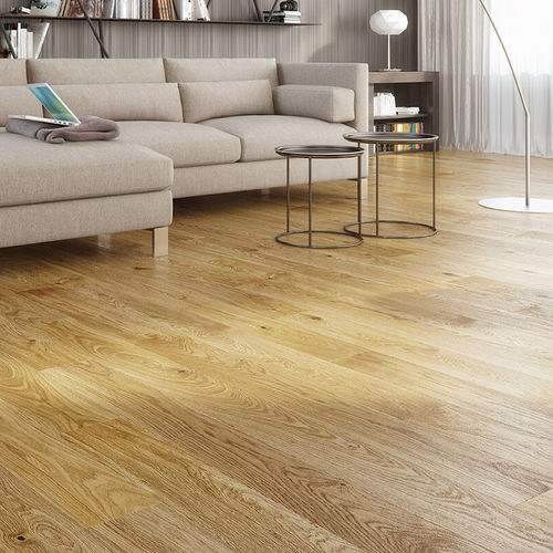 Parquet contrecollé - CORIANDER PICCOLO - Barlinek - en chêne / huilé / brossé