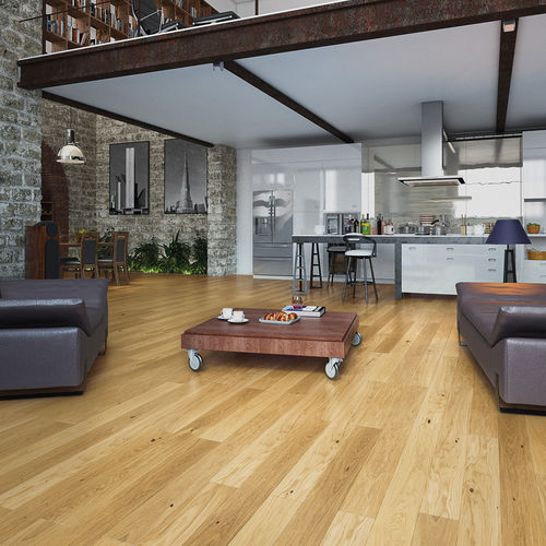 Parquet contrecollé - DELICIOUS GRANDE - Barlinek - en chêne / huilé / à coller