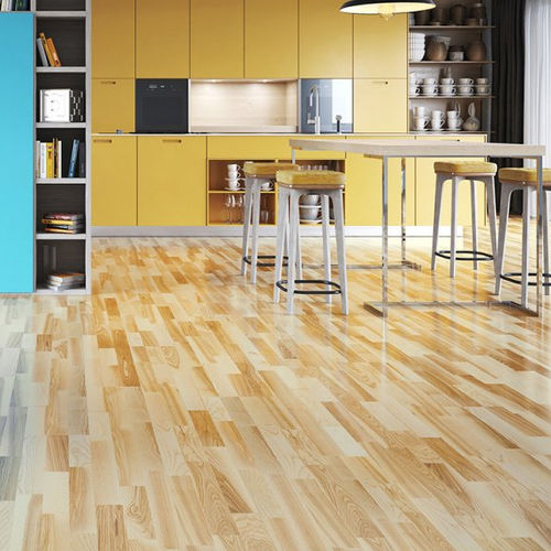 Parquet contrecollé - GLOW MOLTI - Barlinek - en frêne / laqué / brillant