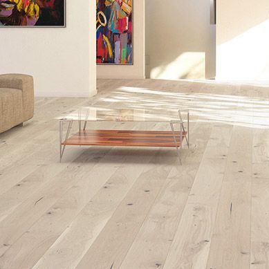 Parquet contrecollé - MONT BLANC GRANDE - Barlinek - en chêne / mat / verni