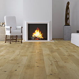 Parquet contrecollé - EXCITE - Barlinek - en chêne / huilé / brossé