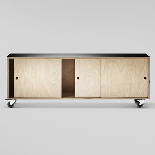 Buffet contemporain - LLLP by Nicholas Rose - en contreplaqué / en bouleau / en linoléum