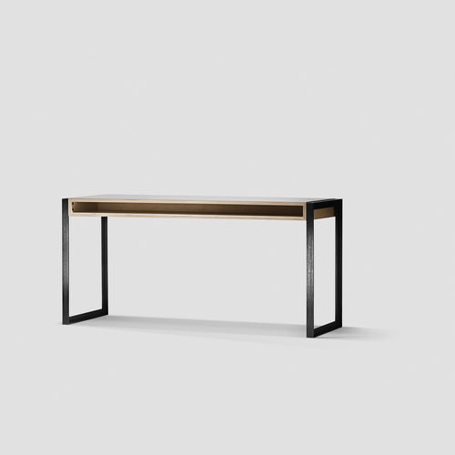 Bureau sur pied - T-FRAME - LLLP by Nicholas Rose - contemporain / en contreplaqué / en linoléum