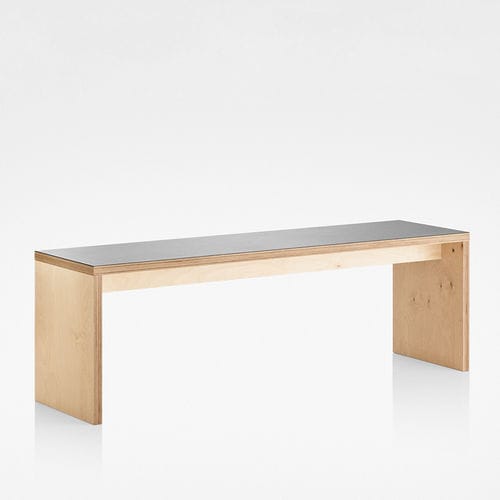 Banc contemporain - LLLP by Nicholas Rose - en contreplaqué / en bouleau / en bois laqué
