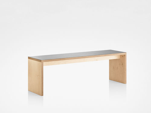 Banc contemporain - LLLP by Nicholas Rose - en chêne / en bouleau / en contreplaqué