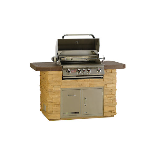 Cuisine d'extérieur - MASTER Q - BULL EUROPE - contemporaine / en inox / en grès cérame
