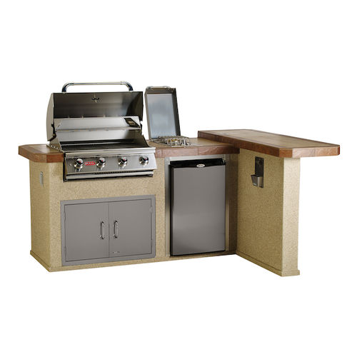 Cuisine d'extérieur - LUXURY Q - BULL EUROPE - contemporaine / en inox / en porcelaine