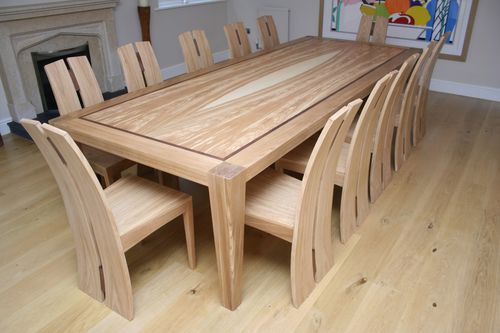Table à manger contemporaine - MANDORLA - David Tragen - en chêne / en noyer / en frêne