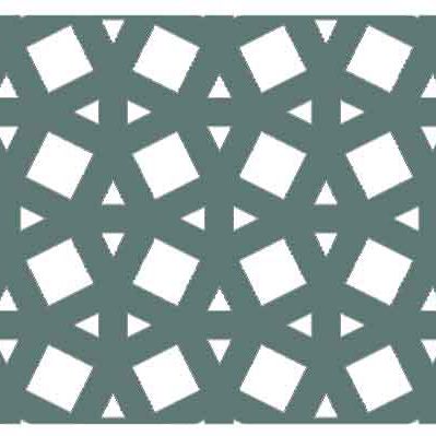 Panneau décoratif mural - LATTICE SECOND - DEMAMBA - pour cloison / pour façade / en bois