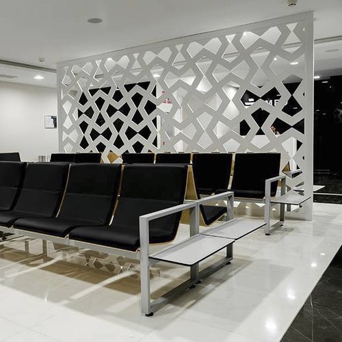 Panneau décoratif mural - LATTICE SPLIT - DEMAMBA - pour cloison / pour façade / en bois