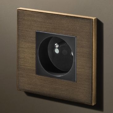 Prise de courant - VOID - Lithoss - murale / en saillie / en inox