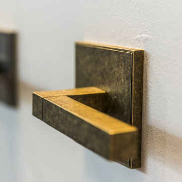 Poignée de porte - SUPERNOVA  - Lithoss - en inox / contemporaine / résidentielle