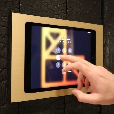 Support pour iPad® mural - Canvas - Lithoss - résidentiel / professionnel / contemporain