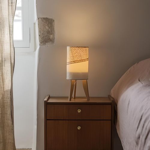 Lampe de table - Technique  - 727 sailbags - de chevet / en tissu / en chêne