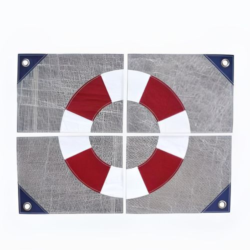 Set de table en tissu - Bouée - 727 sailbags - en voiles recyclées / contemporain