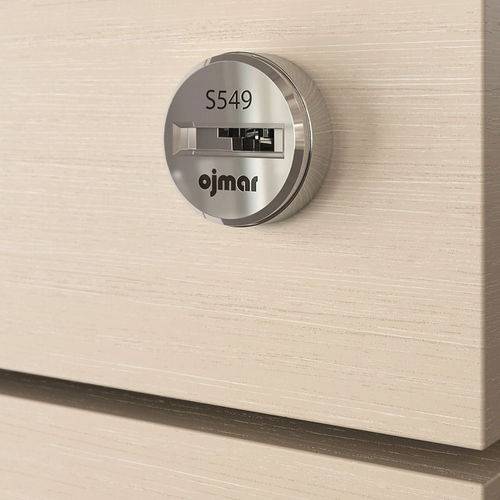 Serrure mécanique - UNO® - OJMAR, SA - pour mobilier / 1 point / pour bureau