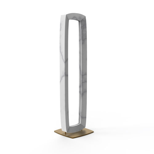 Lampe sur pied - EOS - OREADI OR5  - GSC LIGHTING - en laiton brossé / en marbre / contemporaine