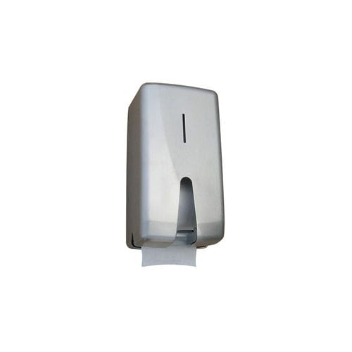 Porte-rouleau WC mural - FUTURA - SUPRATECH - en inox / en ABS / pour 2 rouleaux