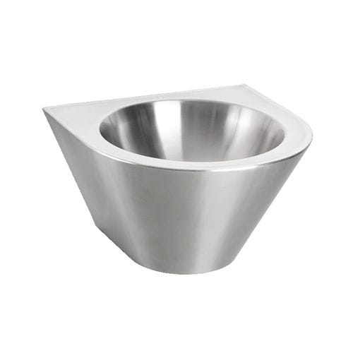 Vasque suspendue - LM-009-TC - SUPRATECH - en inox / conique / sans trou