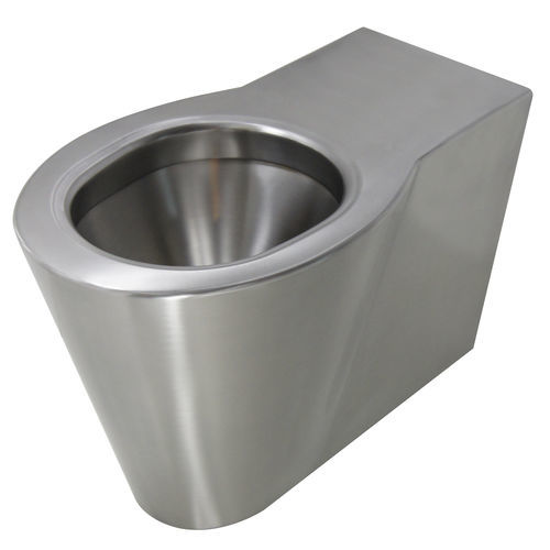 WC à poser - OPTIMA - SUPRATECH - près du mur / en inox / pour sanitaire public