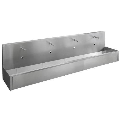 Lave-mains mural - LM-8 series - SUPRATECH - rectangulaire / en inox / en acier inoxydable