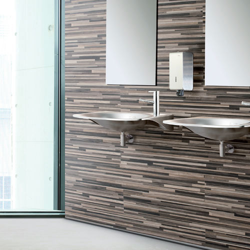 Vasque murale - LM-301 - SUPRATECH - en inox / sans trou / trous sur demande