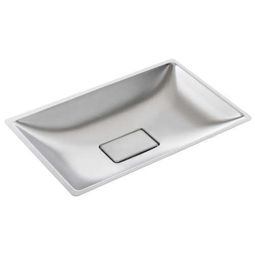 Vasque à encastrer - LM-365 series - SUPRATECH - en inox / rectangulaire / sans trou