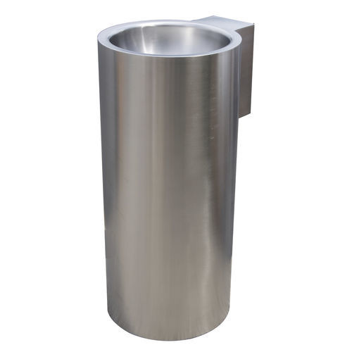 Vasque totem - LP-025-S series - SUPRATECH - en inox / brillante / circulaire