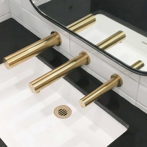 Mitigeur pour lavabo - RONDEO TRIO - SUPRATECH - pour lave-mains / mural / électronique