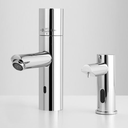 Mitigeur de vasque - AKWATHERMO - SUPRATECH - pour lave-mains / à poser / thermostatique
