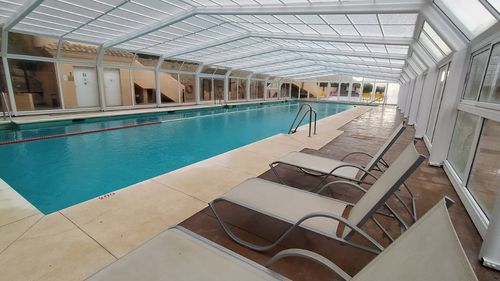 Abri de piscine haut - COVERTTO - fixe / en verre / avec actionnement manuel