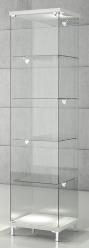 Vitrine contemporaine - Q/45 - Castellani.it srl - sur piétement / en verre / en bois